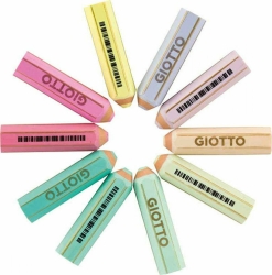 Giotto Γόμα Happy Gomma Pastel Σε Display 234000