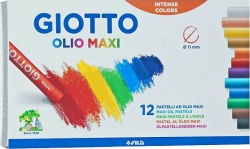 Giotto Olio Maxi Λαδοπαστέλ 12χρ 293000