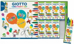 Giotto Party Gift Box Σετ Κηρομπογιές 10τμχ