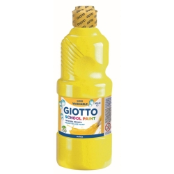 Giotto Τέμπερα Σχολική Κίτρινη 500ml 535302