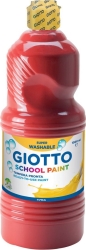 Giotto Τέμπερα School Paint 1000ml Scarlet Red 5355-08