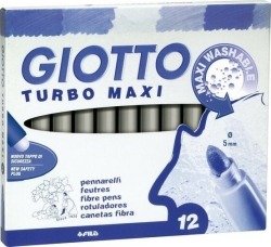 Giotto Turbo Maxi Μαρκαδόρος Χοντρός Γκρι 456025