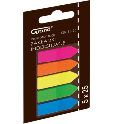 Grand Σελιδοδείκτες Αυτοκόλλητοι Βέλος 5x25 45x12mm GR-Z5-25