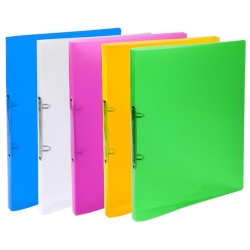 Groovy Κλασέρ PP A4 2 Κρίκων Fluo Lime