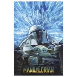 Grupo Erik Αφίσα Star Wars The Mandalorian Hyperspace 61x91.5cm