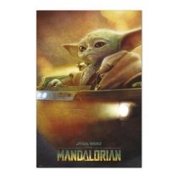 Grupo Erik Αφίσα Star Wars The Mandalorian Grogu Pod 61x91.5cm