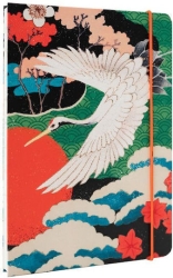 Grupo Erik Τετράδιο Ριγέ Α5 Premium Japanese Art Πολύχρωμο