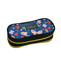 Hallmark Κασετίνα Βαρελάκι 2 Θήκες Butterfly 333-25141