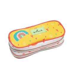 Hallmark Κασετίνα Βαρελάκι 2 Θήκες Rainbow 333-23141