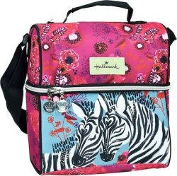 Hallmark Love Zebra Ισοθερμική Θήκη Φαγητού 3lt Ροζ Μ20 x Π15 x Υ24cm 333-34221