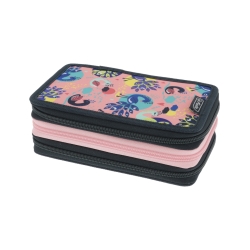 Herlitz Κασετίνα Τριπλή Γεμάτη 31τμχ Fancy Peacock 50043392