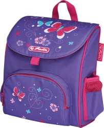 Herlitz Προσχολική Τσάντα Mini Softbag Butterfly Μωβ 50025930