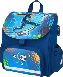 Herlitz Προσχολική Τσάντα Mini Softbag Soccer Μπλε 50008155