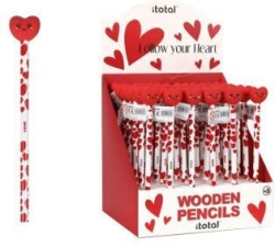 I-Total Gift Μολύβι Καρδιά Heart XL2308I