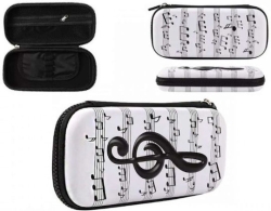 i-Total Κασετίνα 23x10x4,5cm Music Λευκή XL2291H