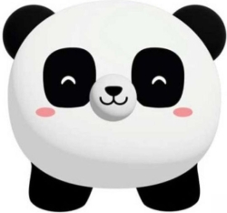 i-Total Κουμπαράδες Panda Plast. 18x15.5cm XL2497D