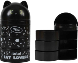i-TOTAL Οργανωτής Γραφείου Κάθετος Black Cat 16εκ. XL2704A
