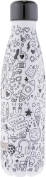 iDrink Μπουκάλι Θερμός 500ml Doodles BPA-Free ID0082