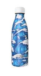 iDrink Μπουκάλι Θερμός 500ml Japan Wave ID0431