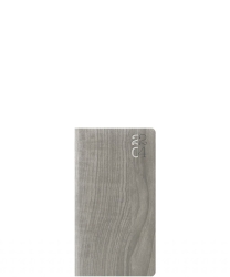 Ημερολόγιο Εβδομαδιαίο Τσέπης 8x15cm Woodline Γκρι 683AP.445