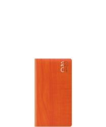 Ημερολόγιο Εβδομαδιαίο Τσέπης 8x15cm Woodline Πορτοκαλί 683AP.447
