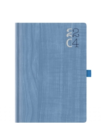 Ημερολόγιο Ημερήσιο 14,5x20,5cm Woodline Γαλάζιο 689E6.440
