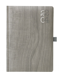 Ημερολόγιο Ημερήσιο 17x24cm Woodline Γκρι 696E6.445
