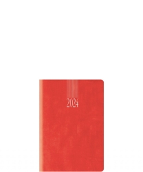 Ημερολόγιο Ημερήσιο 8,9x13cm Wall Κόκκινο 70522.755