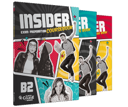 Insider B2 Πακέτο (Coursebook - Grammar Book - Writing Book - iBook)