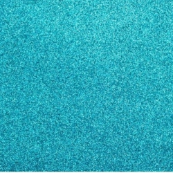 Kangaro Χαρτόνι Glitter 50x70cm 300gr Γαλάζιο