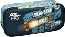BackMeUp Κασετίνα No Fear Βαρελακι Οβαλ Longboard 348-27141