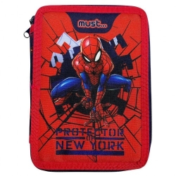 Κασετίνα Διπλή Γεμάτη 15x5x21cm Spiderman 508120