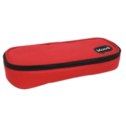 Κασετίνα Τετράγωνη Mood Victory 22x10x5cm 1 Θήκη Κόκκινη 580095