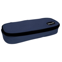 Διακάκης Κασετίνα Τετράγωνη Mood Victory 22x10x5cm 1 Θήκη Μπλε 580096
