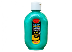 Keyroad Ακρυλική Μπογιά 300ml Metallic Πράσινη KR972192