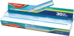 Keyroad Χάρακας Πλαστικός Διάφανος 30cm