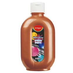 Keyroad Τέμπερα Metallic Poster Paint 300ml bronze KR972113