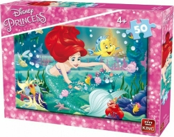 King Παζλ 50 Κομματιών Disney Princess 05317B