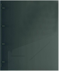 Κλασέρ 4 Κρίκων P.P. Μαύρο 15143-01