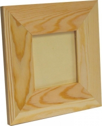 Κορνίζα Ξύλινη 17x17x4,5cm 24158