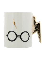 Mug Ceramic Harry Potter Lightning White MUGDHP03