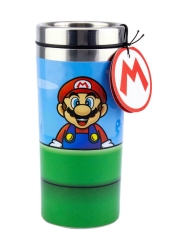 Κούπα Μεταλλική Ταξιδιού 450ml Nintendo Super Mario Pipe PP6349NN