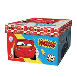 Κουτί Αποθήκευσης Χάρτινο 33x24x18cm Cars 564156