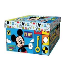 Κουτί Αποθήκευσης Χάρτινο 33x24x18cm Mickey 564155