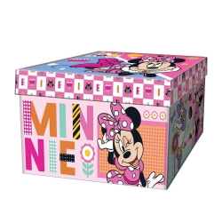 Κουτί Αποθήκευσης Χάρτινο 33x24x18cm Minnie 564154