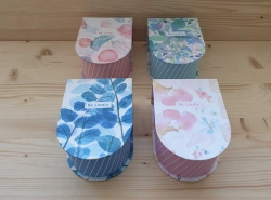 Μπιζουτιέρα Χάρτινη Με Καθρέφτη Floral KAX7002A