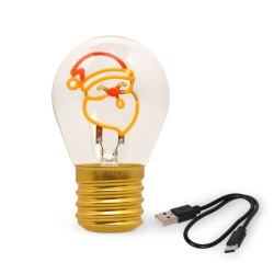Legami Christmas Bulb Fiction Santa Claus CLB0001