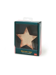Legami Christmas Mini Lights Xmas Star With Glitter LELI0042
