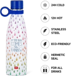 Legami Milano Hot&Cold Μπουκάλι Θερμός After Rain 500ml SSB0019