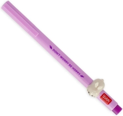 Legami Milano Στυλό Gel 0.5 mm Bunny Μωβ με Μωβ Μελάνι CPP0009